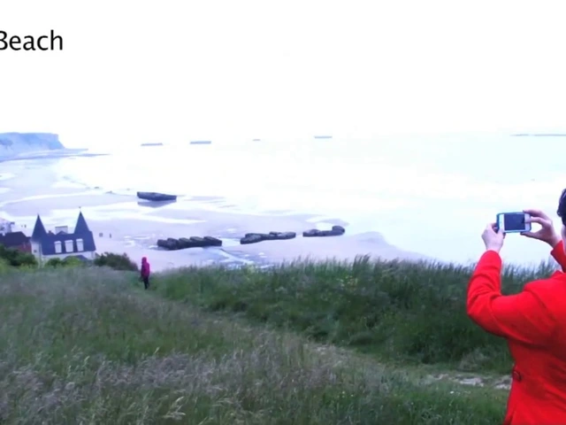 WW2 Landing Beaches in Normandy