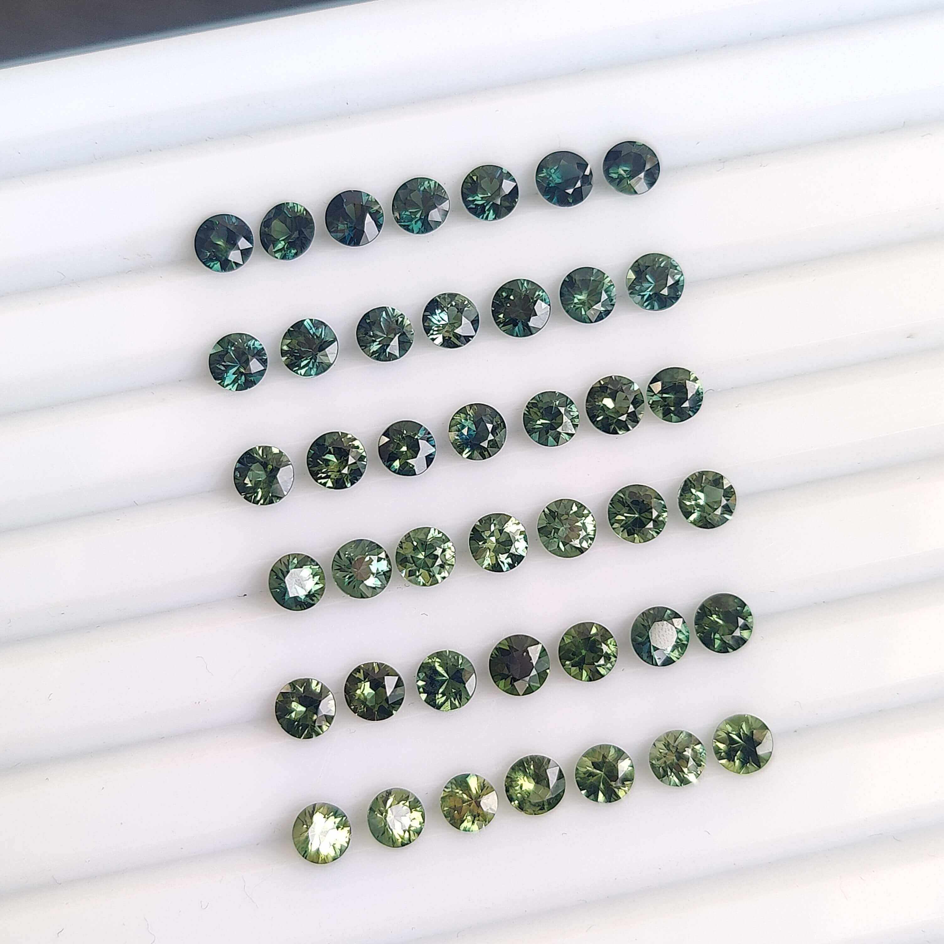 Australian Green Sapphires, Green Sapphires