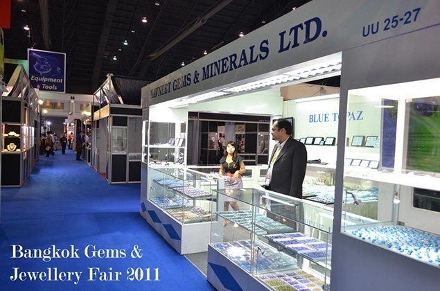 Bangkok Gems Show Naveneet Gems and Minerals