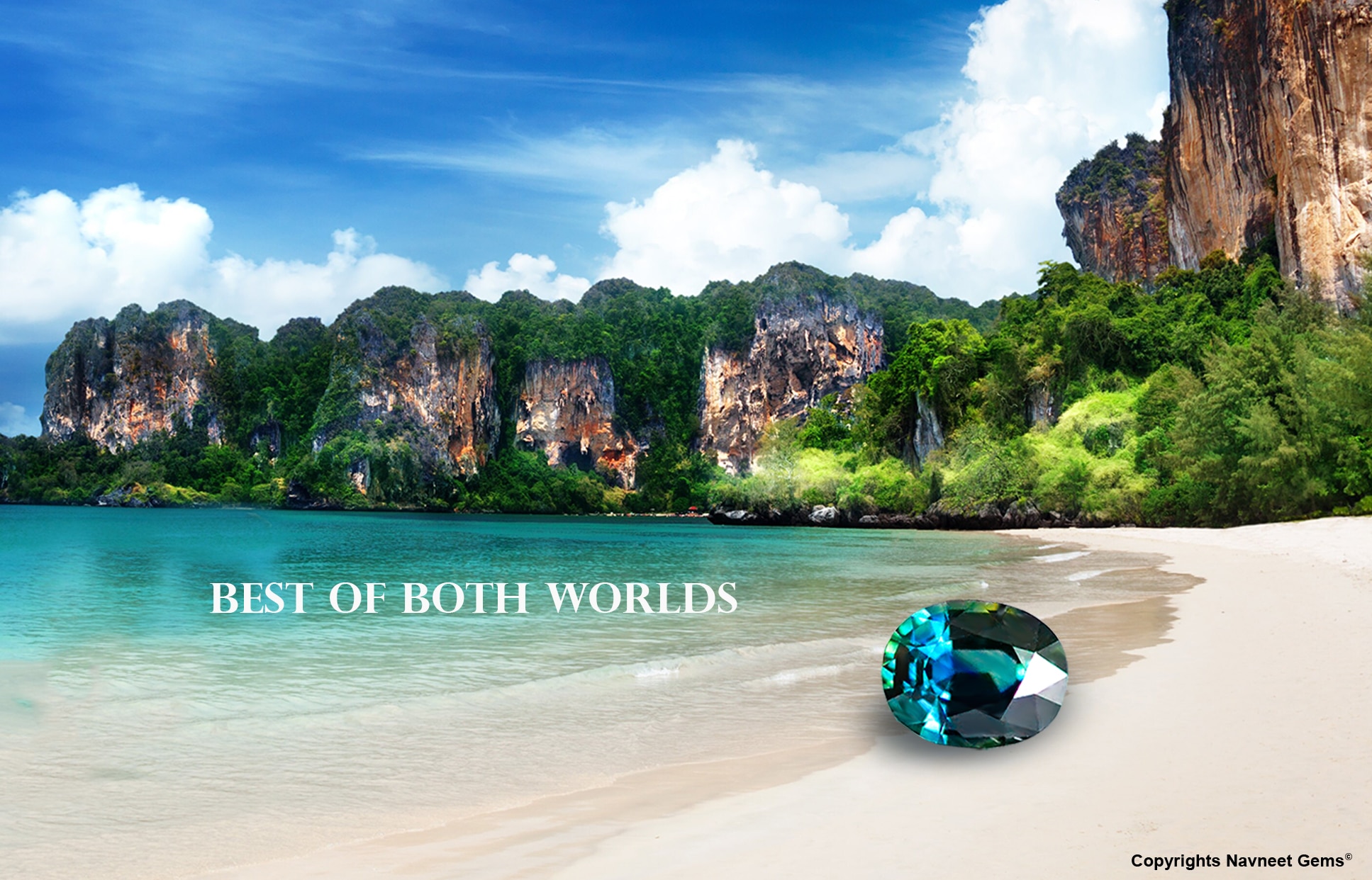 Best of Both worlds Mermaid Sapphire