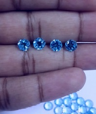 Swiss Blue Topaz Preforms
