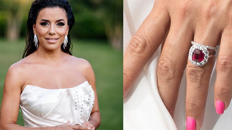 Celebrities who have embraced the non traditional, colored gemstone engagement rings