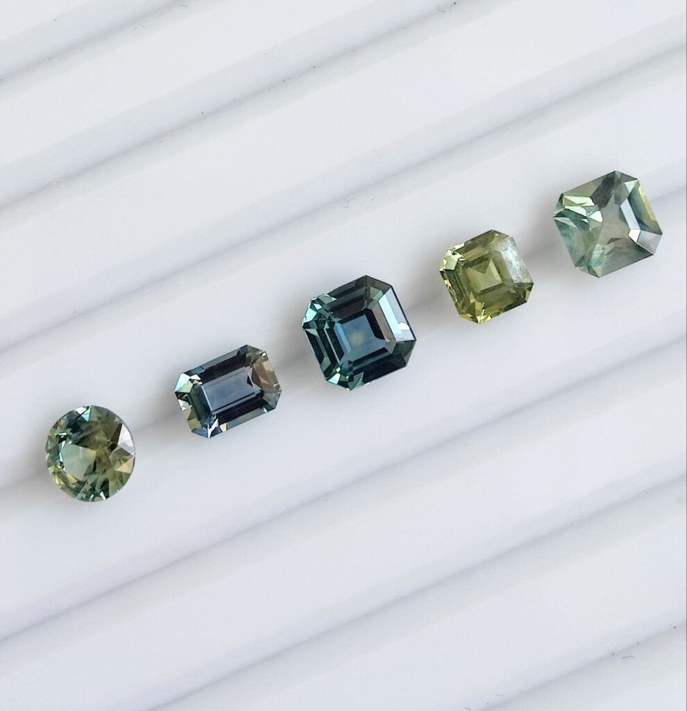 Colors of Montana Sapphires