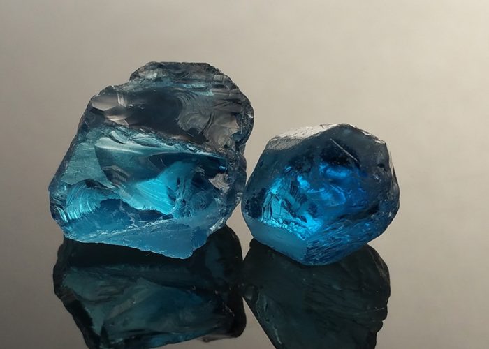 London Blue Topaz Rough