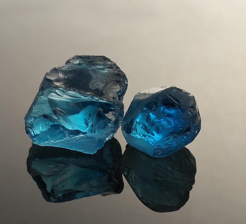 London Blue Topaz Rough