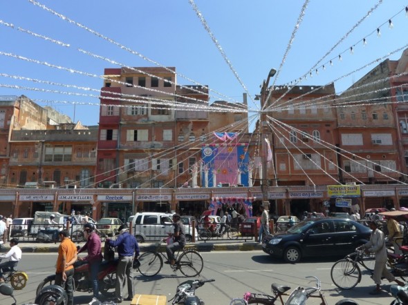 Jaipur gemstones street