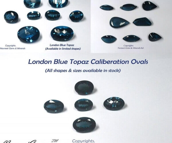 London Blue Topaz Ovals