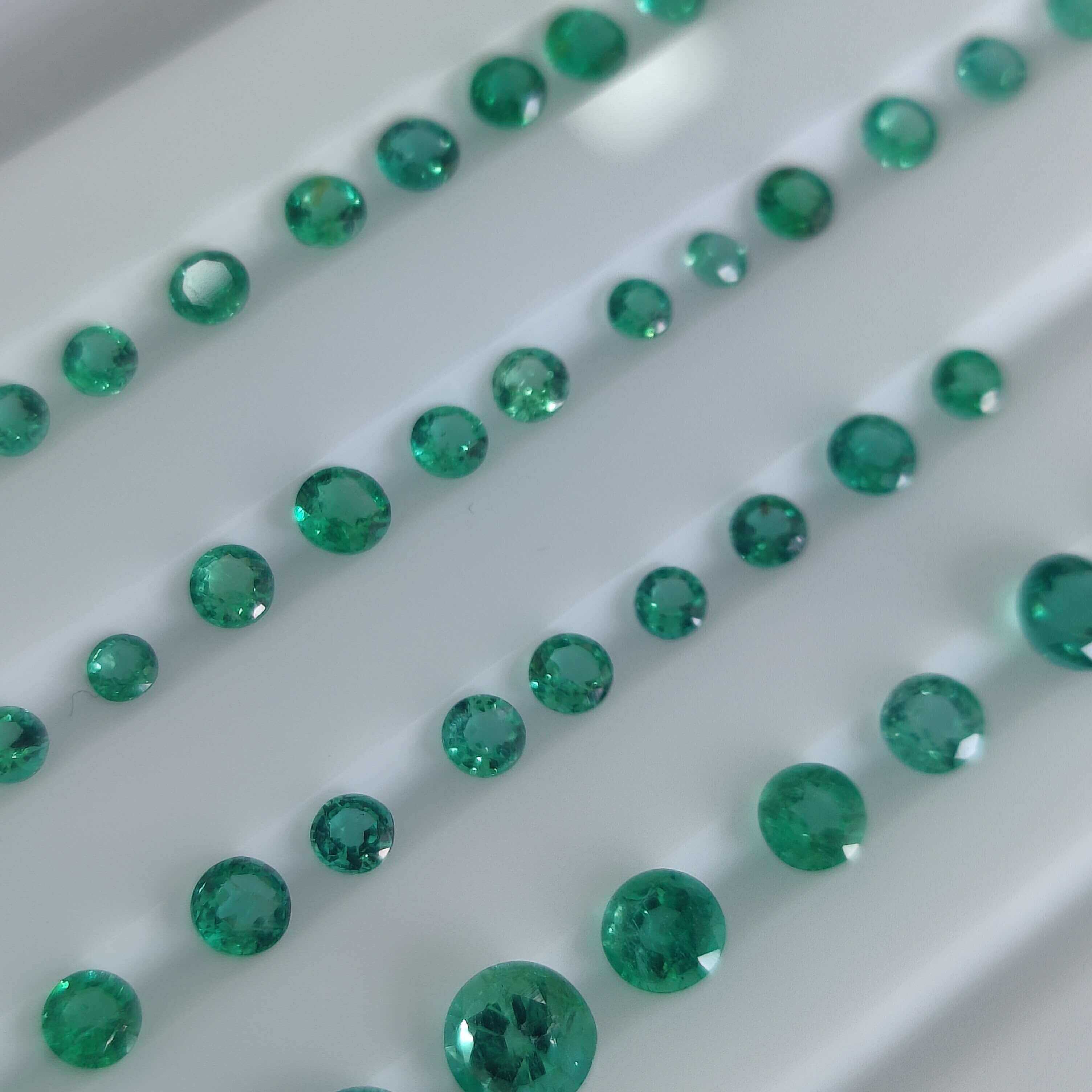 Lot of Zambian Emeralds
