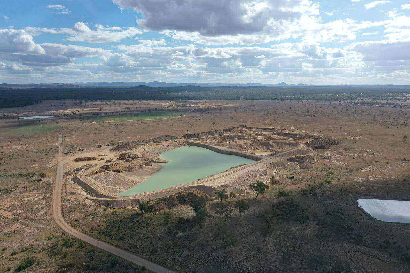 Source: Mining Land from the Anakie Sapphire fields in Queensland, Australia