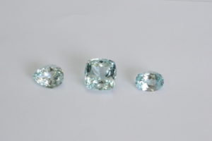 Lot of Natural blue topaz rare