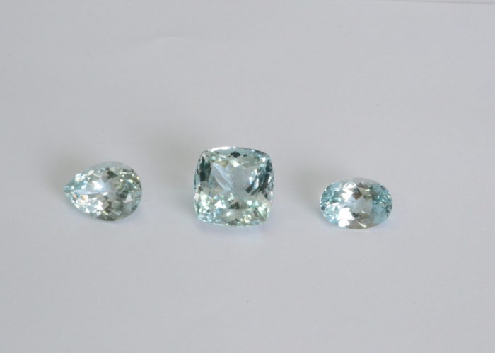 Lot of Natural blue topaz rare
