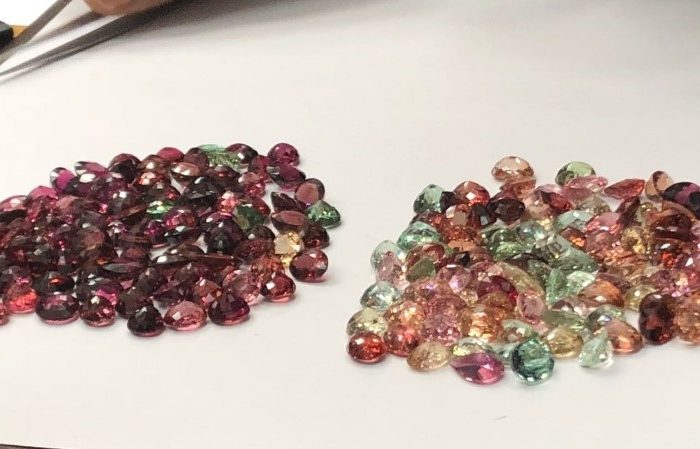 Congo tourmaline natural stones