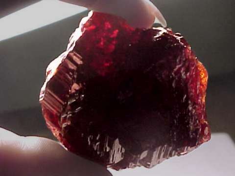 Red Garnet Rough