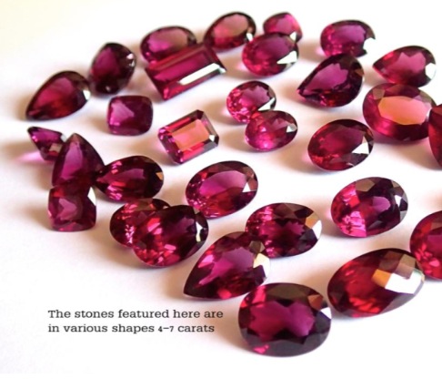 Rhodolite Garnet 2 carats to 15carats