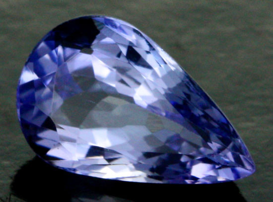 Synthetic Pear Tanzanite