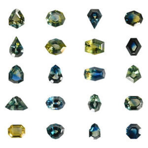 Varity of Parti Sapphire at Navneet Gems