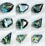 Teal sapphires are a strong contender in today’s engagement ring market along with parti and mermaid sapphires.